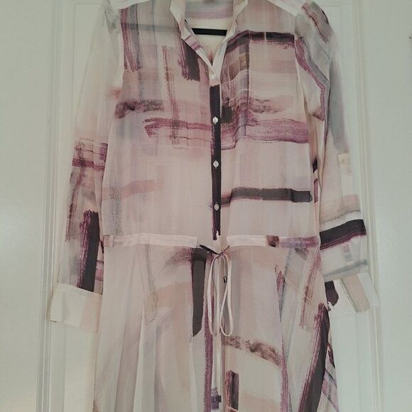 Haute Hippie‎  Long Sleeve silk  Dress tunic  size XS - Picture 5 of 9